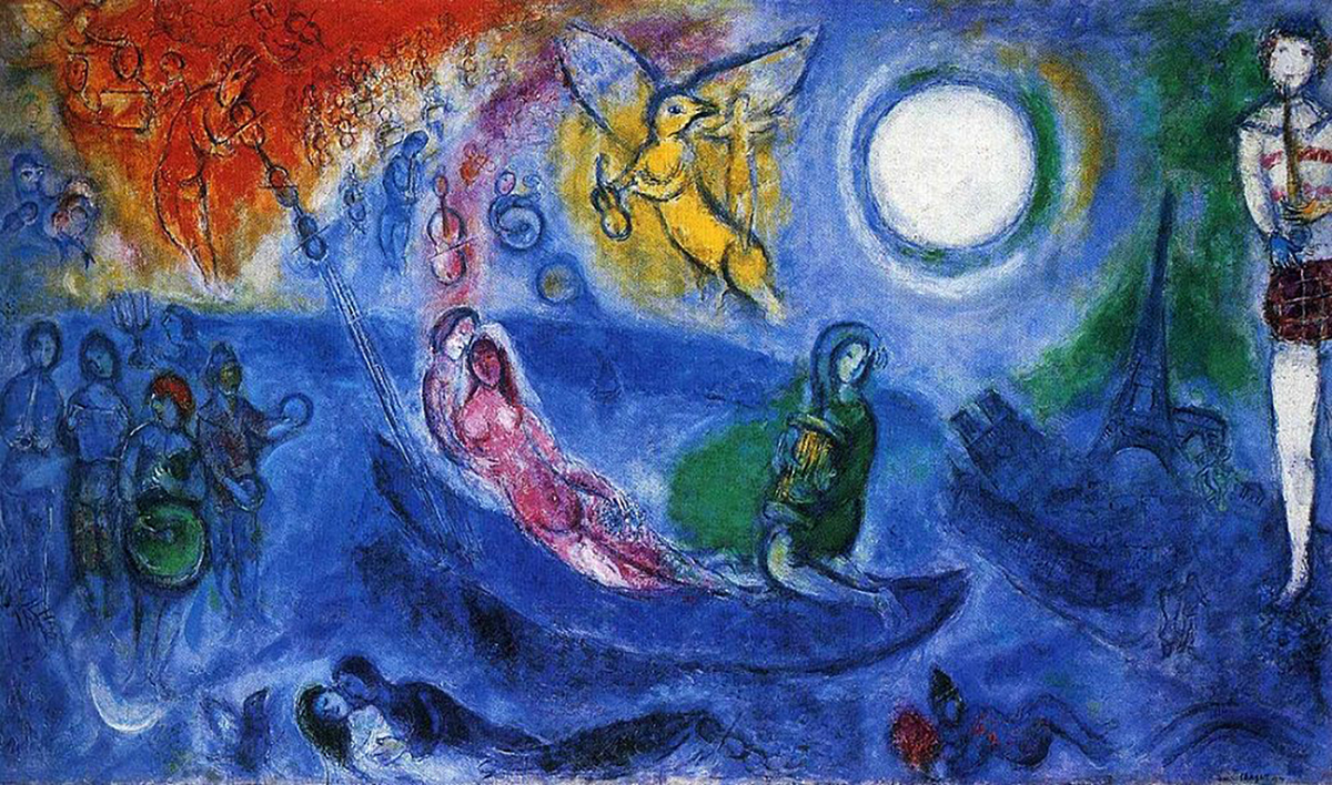 Marc Chagall: O Concerto, 1957